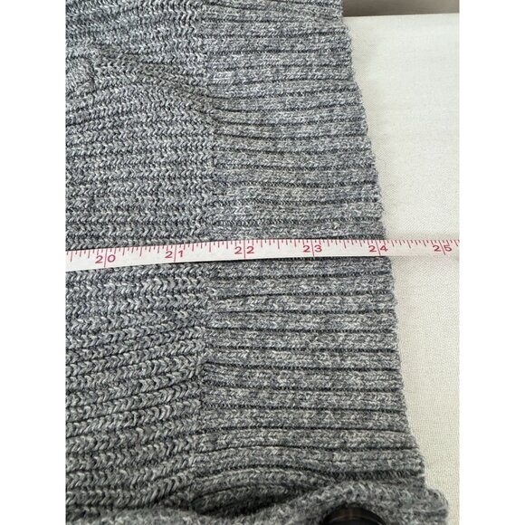 American Eagle Womens XS Professor Academia Button Down Knit Cardigan Collegiate - Picture 8 of 8